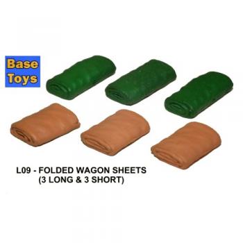 Preiser L09 Folded Wagon Sheets