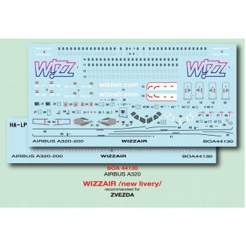 BOA Decals BOA44130 Airbus A320 - Wizzair