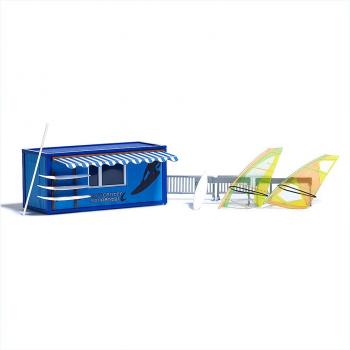 Busch 1037 Surfboard Rental Shop