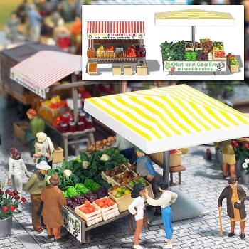 Busch 1071 Market Stand - Fruit & Vegetable