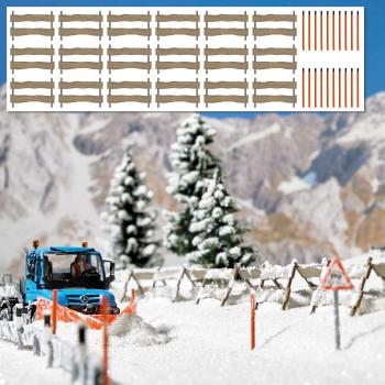 Busch 1120 Snow Fences