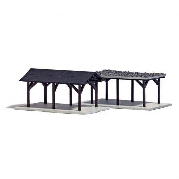 Busch 8249 Carports x 2