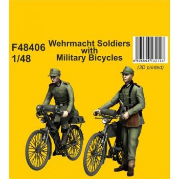 CMK 129-F48406 Soldiers with Bicycles