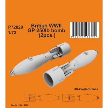 CMK 129-P72029 British GP 250lb Bombs x 2