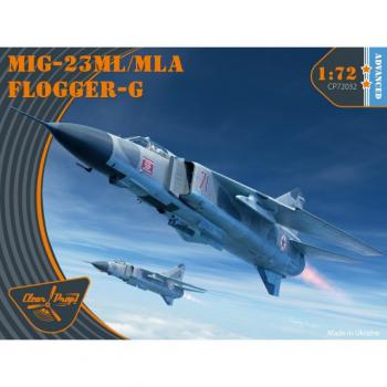 Clear Prop Models CP72032 MiG-23ML/MLA Flogger-G