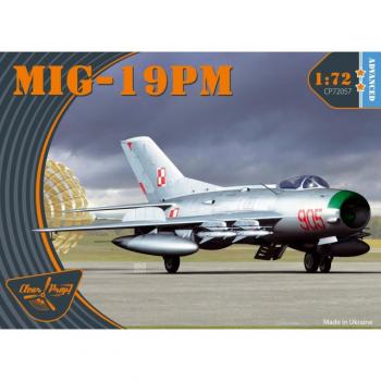 Clear Prop Models CP72057 MiG-19PM - Advanced