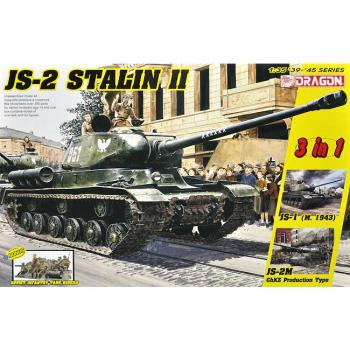 Dragon Models 6537 JS-2 Stalin II with Tank Riders