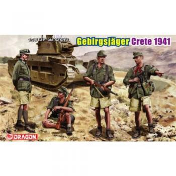 Dragon 6742 Gebirgsjagers Crete 1941