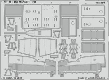 Eduard 321021 MC.205 Veltro - Italeri