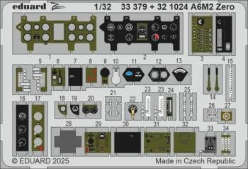 Eduard 321024 A6M2 Zero Interior - Tamiya