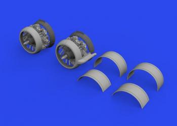 Eduard 648983 Beaufort Mk. I Engines - ICM