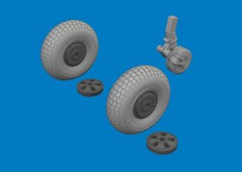 Eduard 672403 Mosquito Wheels - Tamiya