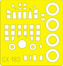 Eduard CX183 Ju 88G Masks - Hasegawa