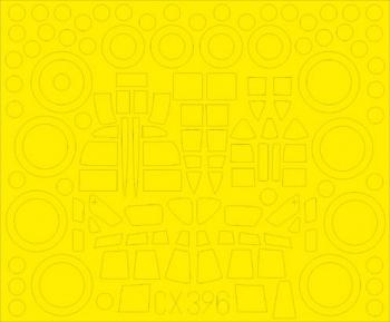 Eduard CX396 Sunderland Mk. III Masks - Italeri