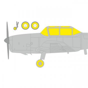 Eduard EX1086 Chipmunk T.20 TFace Masks - Airfix