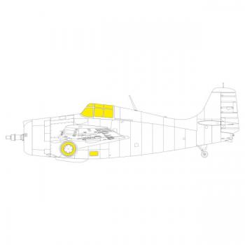 Eduard EX1094 F4F-4 Masks - Hasegawa