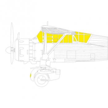Eduard EX1109 Lysander Mk. I/III TFace Masks - Airfix