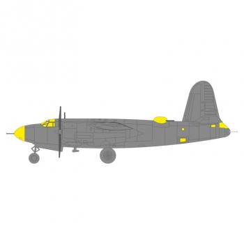 Eduard EX1116 B-26G Marauder Masks - ICM
