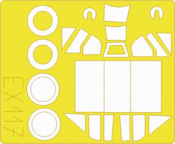Eduard EX117 Bf 109E-4 Masks - Tamiya