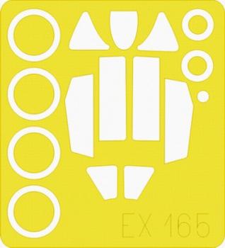 Eduard EX165 MiG-15bis Masks - Tamiya