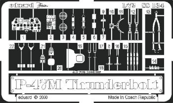 Eduard SS134 P-47M Thunderbolt - Revell