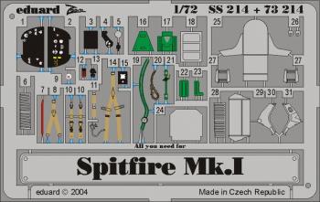 Eduard SS214 Spitfire Mk. I - Tamiya