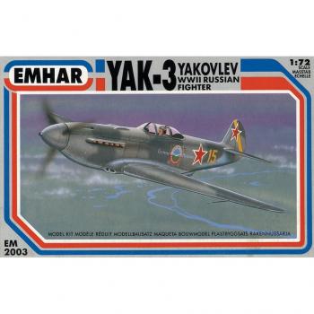 Emhar EM 2003 Yak-3 Soviet WWII Fighter