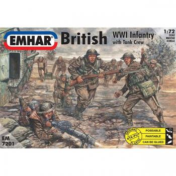 Emhar EM 7201 British Infantry & Tank Crew WWI