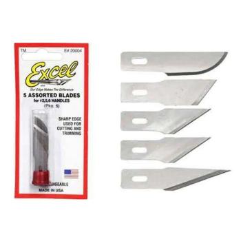 Excel Tools 20004 Heavy Duty Knife Blades x 5