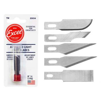Excel Tools 20014 No. 14 - Assorted Light Duty Blades