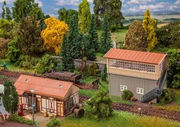 Faller 120113 Signal Tower & Goods Shed