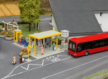 Faller 161653 Car System - Bus Stop Set
