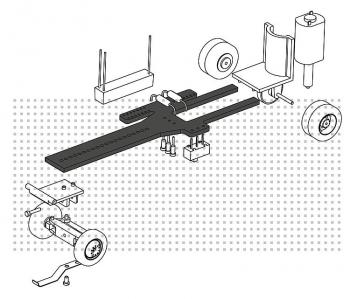 Faller 163703 Car System Chassis kit Bus, Lorry