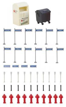 Faller 180450 Street Signs & Accessories