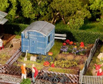 Faller 180490 Allotments with Trailer