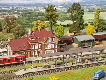 Faller 190288 Railway Station Set