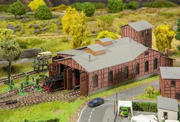 Faller 222113 Depot Set Locomotive Shed