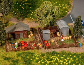 Faller 272552 Allotment Garden Set 3