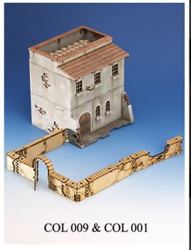 Freebooters Fate COL 009 Cabans Walls with Door 1