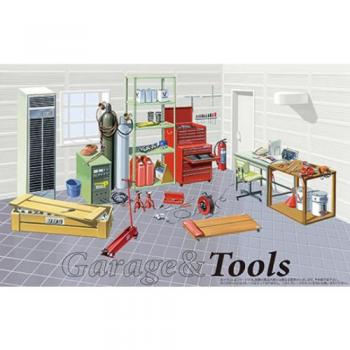 Preiser 116686 Garage and Tools