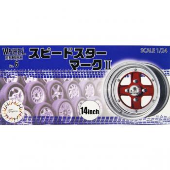 Fujimi 193472 Wheels 6 -  14 inch SSR Mark II