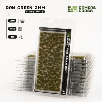 Gamers Grass GG2-DGR Dry Green Tufts 2mm