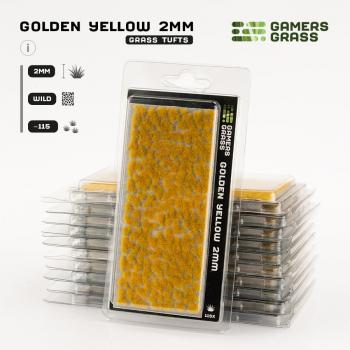 Gamers Grass GG2-GY Golden Yellow Tuftst 2mm