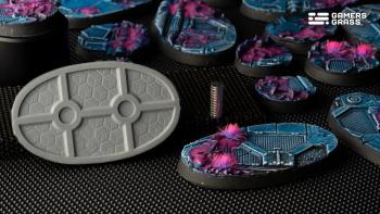 Gamers Grass GGB-AIO60 Alien Infestation Bases 60mm x 4