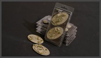 Gamers Grass GGB-ASO90 Arid Steppe Bases Oval 90mm x 2