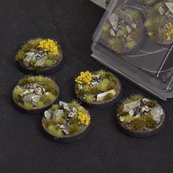 Gamers Grass GGB-HLR40 Highland Bases Round 40mm x 5