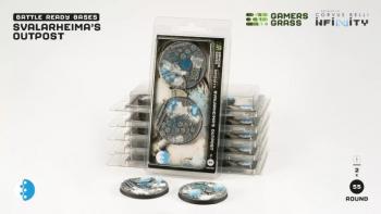 Gamers Grass GGB-SOR55 Svalarheima’s Outpost Bases 55mm x 2