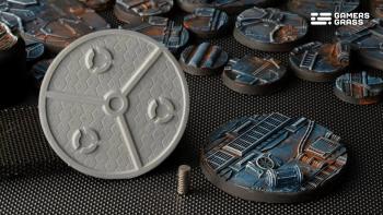 Gamers Grass GGB-SPR60 Spaceship Bases 60mm x 2