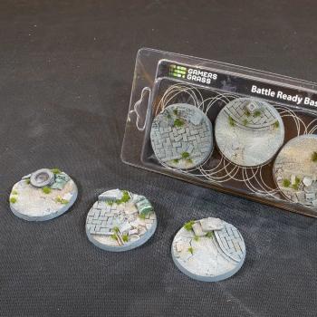 Gamers Grass GGB-UWR50 Urban Warfare Bases Round 50mm