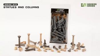 Gamers Grass GGBB-SC Basing Bits - Statues and Columns